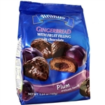 Krakus Dark Chocolate Covered Gingerbread With Plum Filling 5.64oz/160g