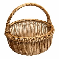 Poland is famous for hand made willow baskets.  This is a tradition in areas of the country where willow grows wild and is very much a village and family industry.  Beautifully crafted and sturdy, these baskets can last a generation.  Perfect for Easter,