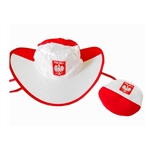 Compact Polish Eagle Sun Hat