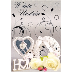 Polish Birthday Greeting Card