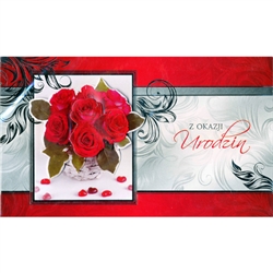 Polish Birthday Greeting Card