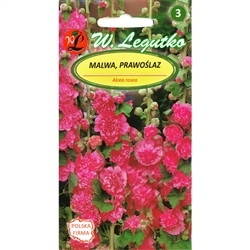 Hollyhock Mixed - Malwa, Prawoslaz - Althaea rosea. Imported from Poland.