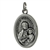 Our Lady Of Czestochowa Metal Pendant.  Reverse side  - Pray For Us.  Size is approx 1.5" x 1".  Made In Italy,