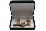 Polish Army Cufflink and Tie Bar Set