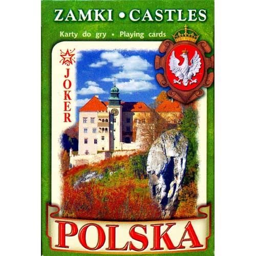 Polish Scenic Playing Cards - Castles - Polish Art Center
