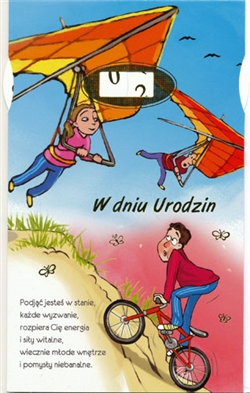 Polish Birthday Greeting Card