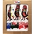 Boxed Set Of Three Lowicz Folk Design Tea Towel Set - Roosters