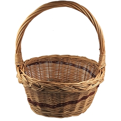Poland is famous for hand made willow baskets. This is a tradition in areas of the country where willow grows wild and is very much a village and family industry. Beautifully crafted and sturdy, these baskets can last a generation. Perfect for Easter.