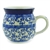 Polish Pottery 11 oz. Bubble Mug. Hand made in Poland and artist initialed.