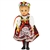 This beautiful doll dressed in a handmade traditional Krakowiak outfit, is made of plastic with movable arms and legs (not the joints).