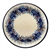 Polish Pottery 10" Dinner Plate. Hand made in Poland. Pattern U4654 designed by Maria Starzyk.