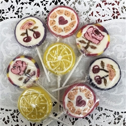 Polish Assorted Large Lollipops (Suckers) - Set of 3