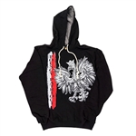 lish Hooded Pullover Sweatshirt - Polscy Patrioci - Polish Patriots