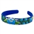 Polish Hand Embroidered Lowiz Headband - Blue