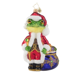 A Froggy Santa - Radko 2019