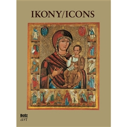 The album features the most beautiful icons in Polish collections. Masterpieces of Eastern Church art dating from the 15th to 18th centuries, unique depictions of Christ Pantocrator, Mother of God, representations of saints.