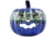 Polish Pottery 7" Pumpkin Jack-O'Lantern. Hand made in Poland and artist initialed.