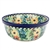 Polish Pottery 6" Cereal/Berry Bowl. Hand made in Poland. Pattern U2694 designed by Barbara Makiela.