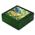 Polish Pottery 5.5" Jewelry Box. Hand made in Poland. Pattern U4879 designed by Maria Starzyk.