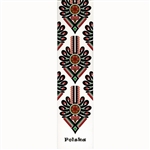 Polish Folklore Print Bookmarks - Parzenica Motif