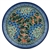 Polish Pottery 8" Dessert Plate. Hand made in Poland. Pattern U2292 designed by Maria Starzyk.