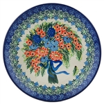 Unikat Polish Pottery Stoneware Dessert Plate 8 in. U2831