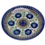 Polish Pottery 8" Dessert Plate. Hand made in Poland. Pattern U440 designed by Ewa Tubaj.