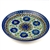 Polish Pottery 8" Dessert Plate. Hand made in Poland. Pattern U440 designed by Ewa Tubaj.