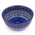 Polish Pottery 5" Ice Cream Bowl. Hand made in Poland. Pattern U408 designed by Jacek Chyla.