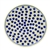 Polish Pottery 6" Bread & Butter Plate. Hand made in Poland and artist initialed.