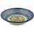 Polish Pottery 8.5" Soup Plate / Bowl. Hand made in Poland. Pattern U4288 designed by Teresa Liana.