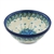 Polish Pottery 7" Nesting Kitchen Bowl. Hand made in Poland. Pattern U4992 designed by Maria Starzyk.