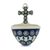 Polish Pottery 5.5" Holy Water Font. Hand made in Poland and artist initialed.