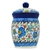 Polish Pottery 4" Jar with Lid. Hand made in Poland. Pattern U4979 designed by Teresa Liana.