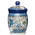 Polish Pottery 4" Jar with Lid. Hand made in Poland. Pattern U4979 designed by Teresa Liana.