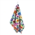 Nice souvenir from Poland. 100% cotton.  Colorful print on one side and has a loop for hanging. You can clean up the kitchen, living room or dining room with our kitchen cloth. The cloth will sweep over the countertops and tables, and even in the garden