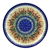 Polish Pottery 10.5" Dinner Plate. Hand made in Poland and artist initialed.