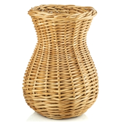 Poland is famous for hand made willow baskets. This is a tradition in areas of the country where willow grows wild and is very much a village and family industry. Beautifully crafted and sturdy, these baskets can last a generation. Our basket size is appr