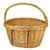 Vintage style, handmade of natural wicker, great for your bike to carry shopping or any other small items. Poland is famous for hand made wicker baskets. This is a tradition in areas of the country where willow grows wild and is very much a village and