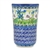 Polish Pottery 11 oz. Tumbler. Hand made in Poland. Pattern U4977 designed by Teresa Liana.