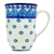 Polish Pottery Stoneware Bistro Mug 17 oz.