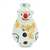Polish Pottery 4" Snowman Salt Shaker. Hand made in Poland and artist initialed.