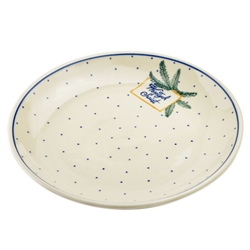 We special ordered this beautiful 8" Dessert Plate for your Polish Christmas holiday table.  Each plate features the traditional Polish holiday greeting "Wesolych Swiat".  Perfect for setting your Christmas Eve Wigilia dinner.