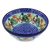 Polish Pottery 9" Serving Bowl. Hand made in Poland. Pattern U2708 designed by Monika Kuczynska.