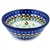 Polish Pottery 5" Bowl. Hand made in Poland. Pattern U440 designed by Ewa Tubaj.