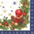 Polish Luncheon Napkins (package of 20) - "Christmas Fantasy". Three ply napkins with water based paints used in the printing process.