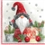 Polish Christmas Luncheon Napkins (package of 20) - 'Gnome With Candy Canes'