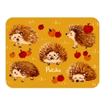 This magnet is about the size of a business card, is non-flexible with a strong magnet. Polish Hedgehogs are very popular.