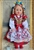 This doll, dressed in a handmade traditional Krakowianka outfit, wonderfully crafted and fun to collect.  The detailed costume is hand made in Krakow.