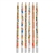 Beautiful folk design. Perfect for gifts.  Standard No.2 pencil with eraser.
7.5" long
